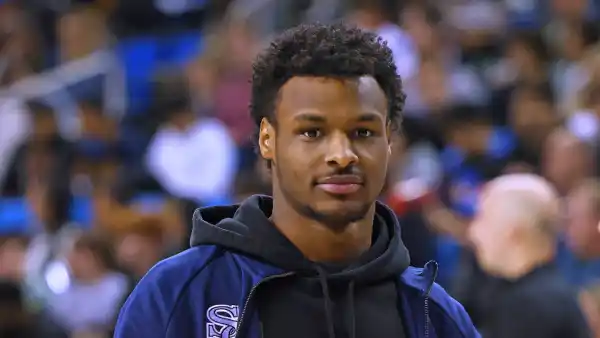 Bronny James Misses 1st USC Basketball Practice Since Cardiac Arrest