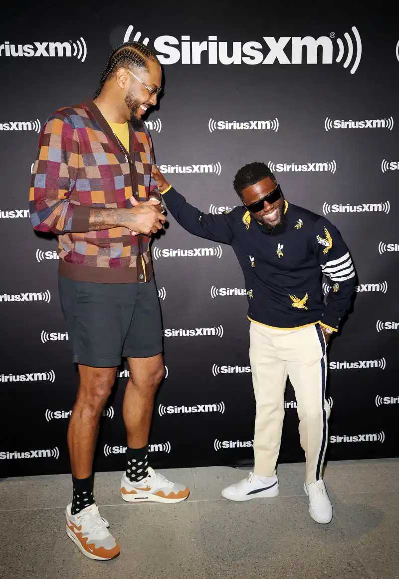 Carmelo Anthony and Kevin Hart Hot Pics