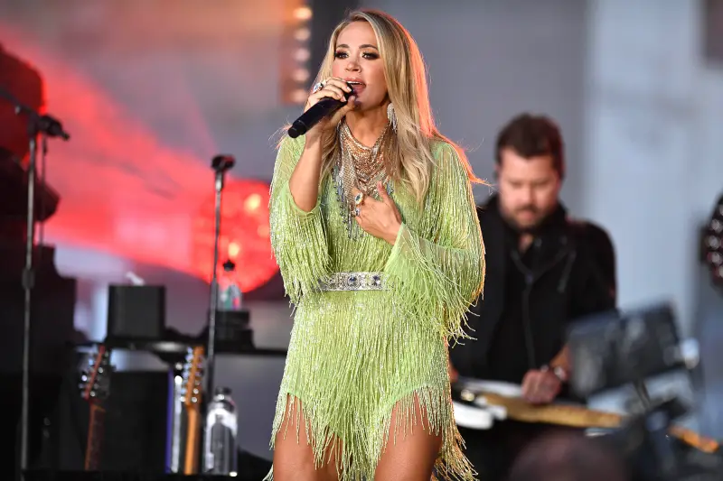 Carrie Underwood performs on NBC's "Today"