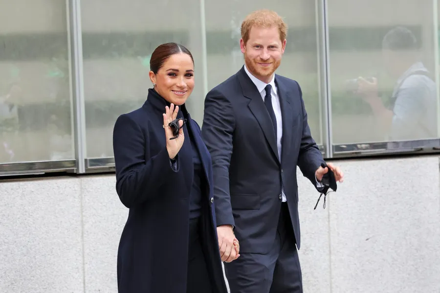 Celeb Couples Who Opened Up About Tackling Long-Distance Dating Prince Harry Meghan Markle and More GettyImages- GettyImages-1342064257