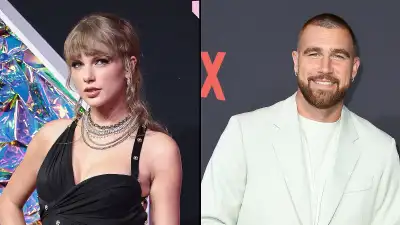 Celebs React to Taylor Swift Travis Kelce Relationship Patrick Mahomes Hilarie Burton and More Stars Weigh In