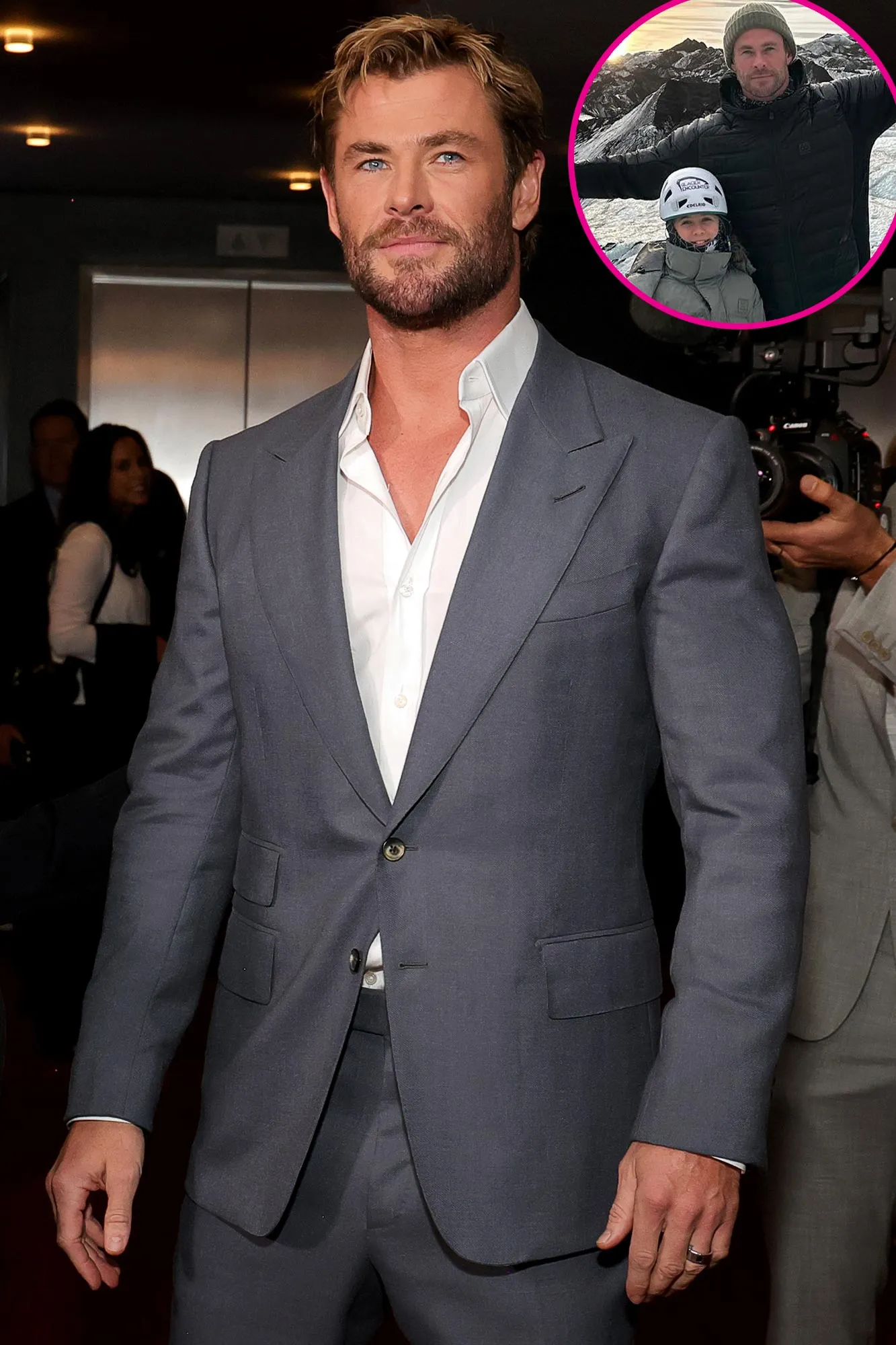 Chris Hemsworth Takes Daughter India on Father-Daughter Bonding Trip to Iceland 359