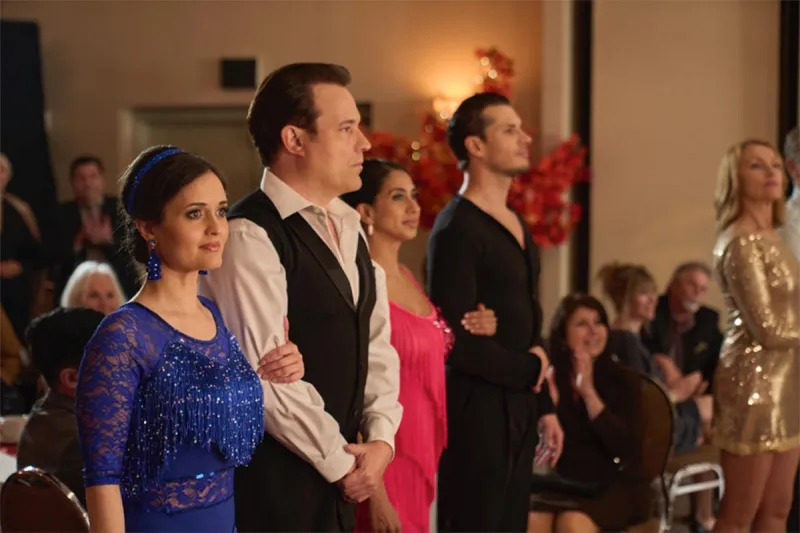 Danica McKellar David Hayden-Jones Gleb Savchenko Swing Into Romance Great American Family