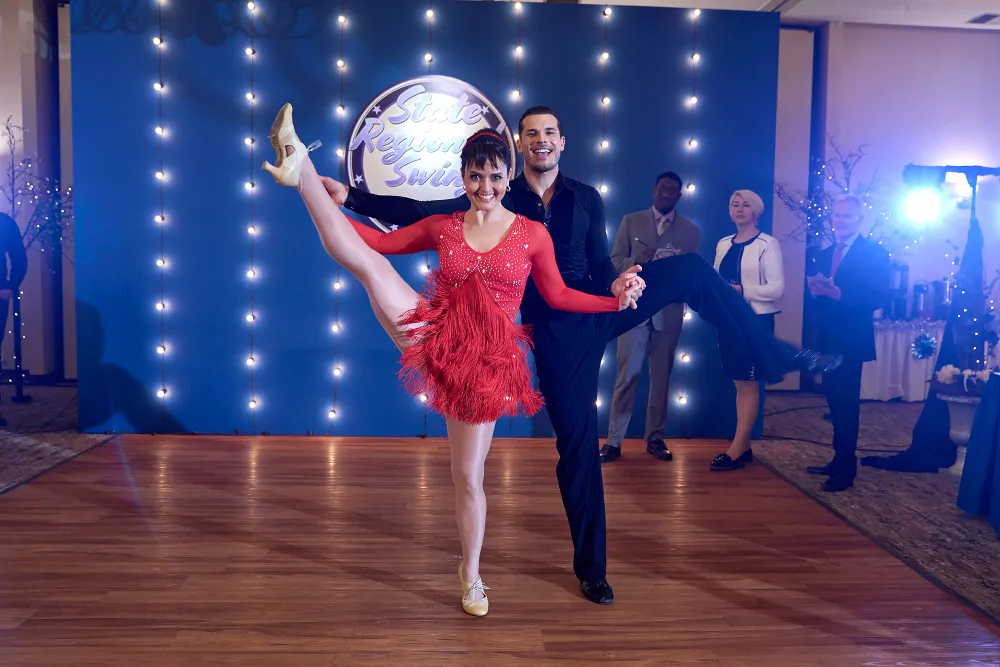 Danica McKellar Dusts Off Her Dancing Shoes With DWTS' Gleb Savchenko for &lsquo;Swing Into Romance&rsquo;2