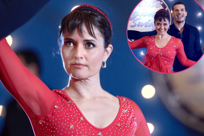 Danica McKellar Dusts Off Her Dancing Shoes With DWTS' Gleb Savchenko for ‘Swing Into Romance’1