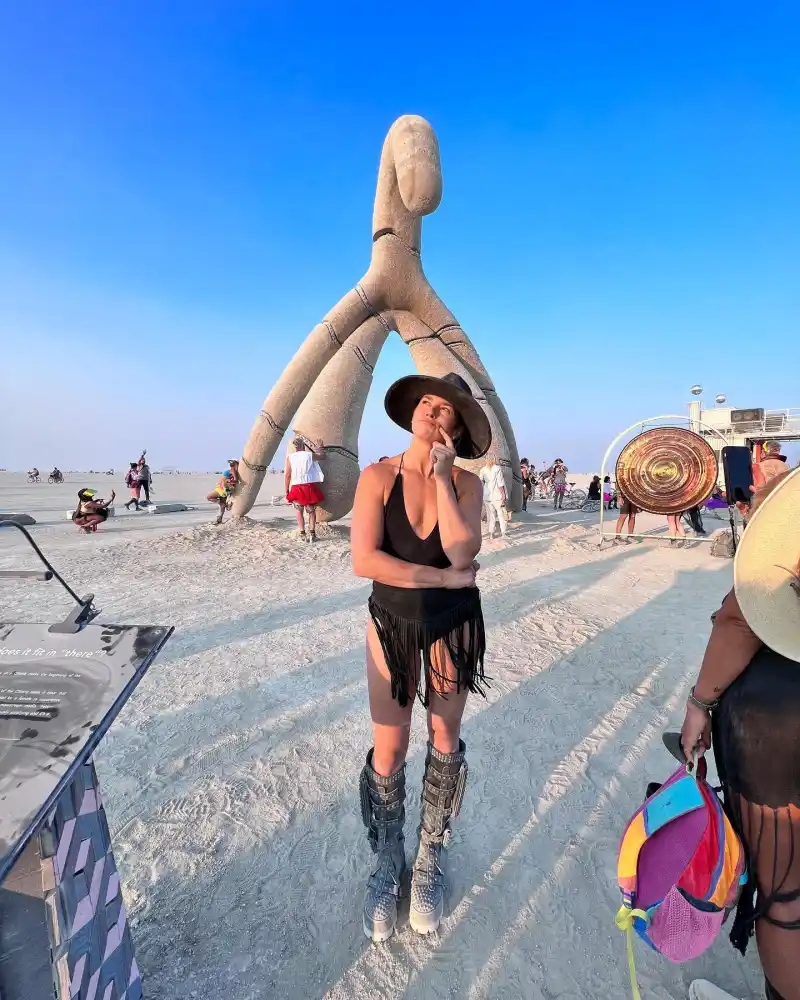 Danica Patrick Was Stuck at Beyond Memorable Burning Man