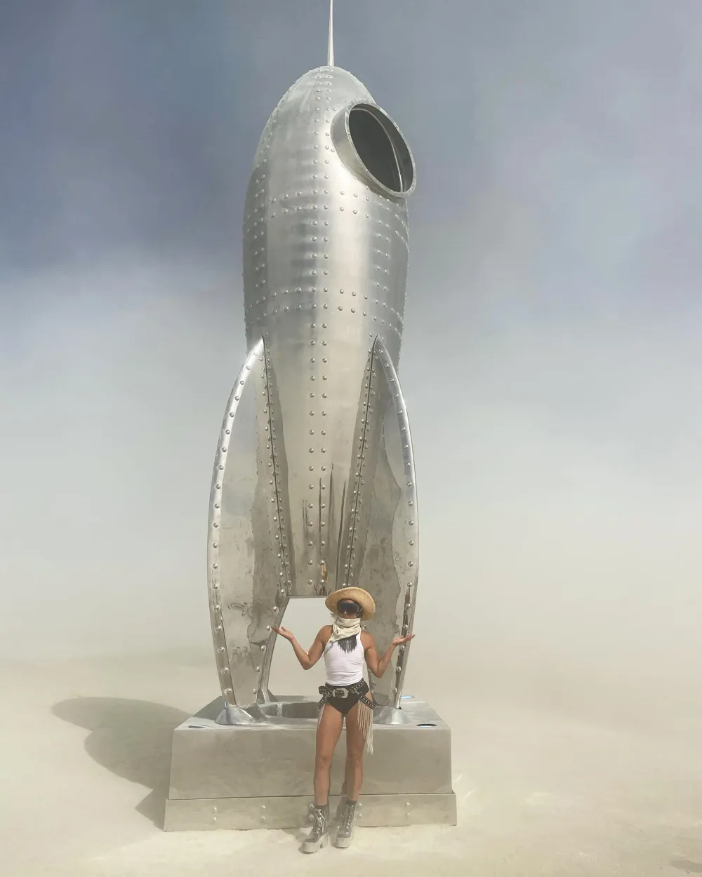 Danica Patrick Was Stuck at Beyond Memorable Burning Man