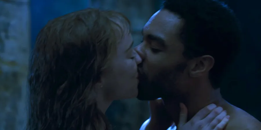 Daphne and Simon Bridgerton Most Romantic TV Rain Kisses of All Time