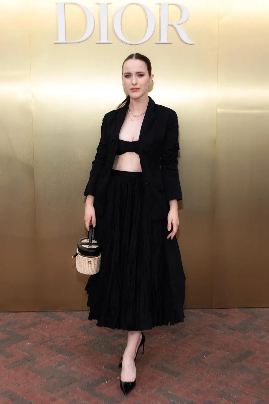 Dior s celebration at the Brooklyn Botanic Gardens 313 Rachel Brosnahan
