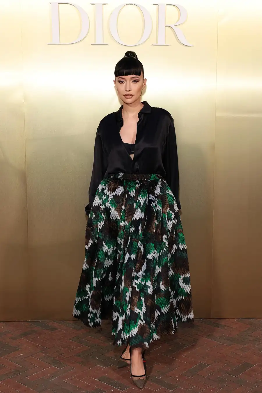 Dior s celebration at the Brooklyn Botanic Gardens 319 Christian Serratos