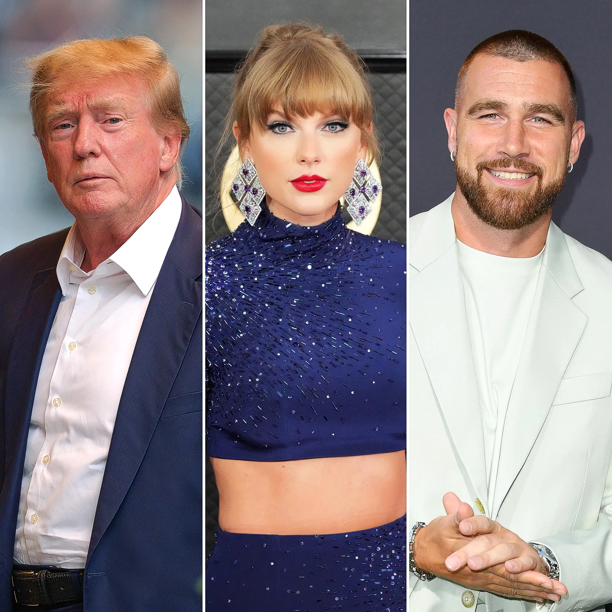 Donald Trump Has Entered the Chat Former President Comments on Taylor Swift and Travis Kelce s Romance 301 314
