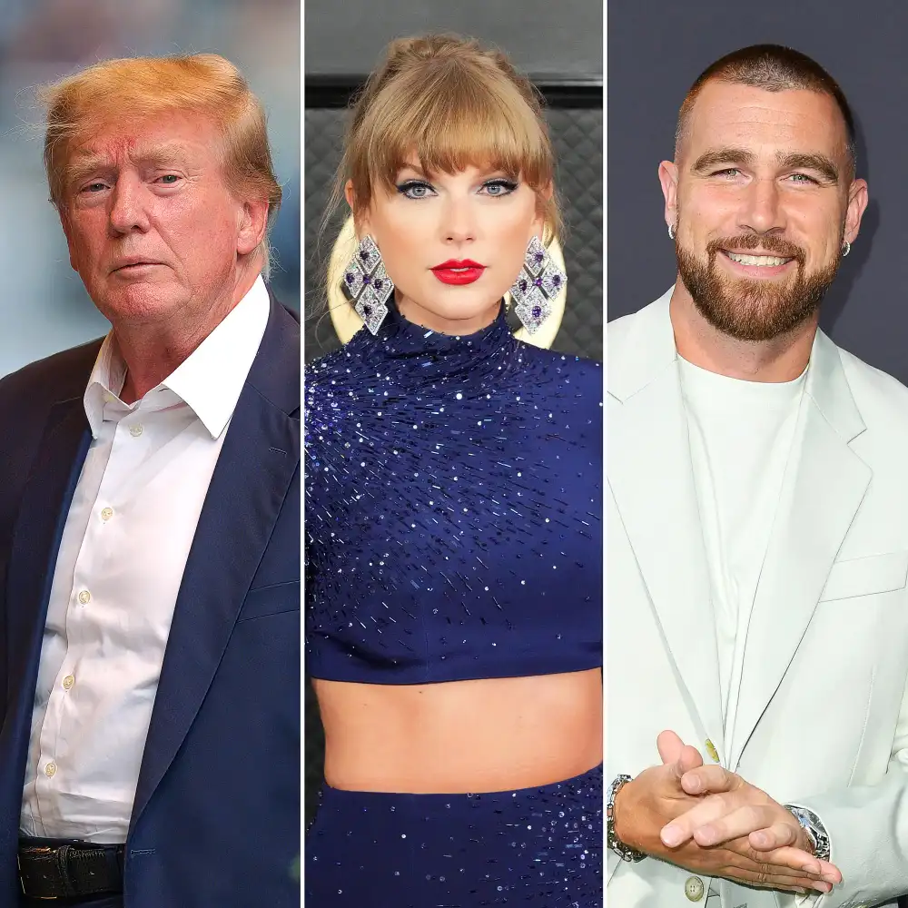 Donald Trump Has Entered the Chat Former President Comments on Taylor Swift and Travis Kelce s Romance 301 314