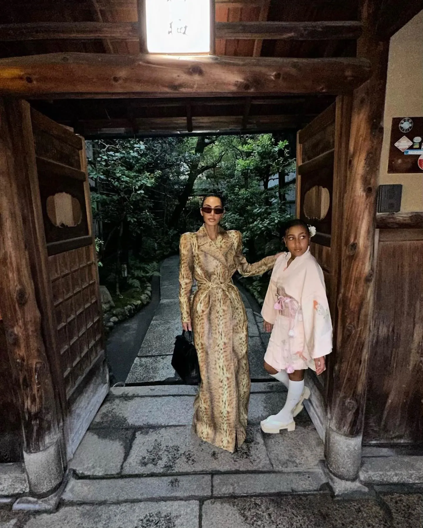 Feature Kim Kardashian Shares Boujee Tokyo Pics with North