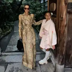Feature Kim Kardashian Shares Boujee Tokyo Pics with North