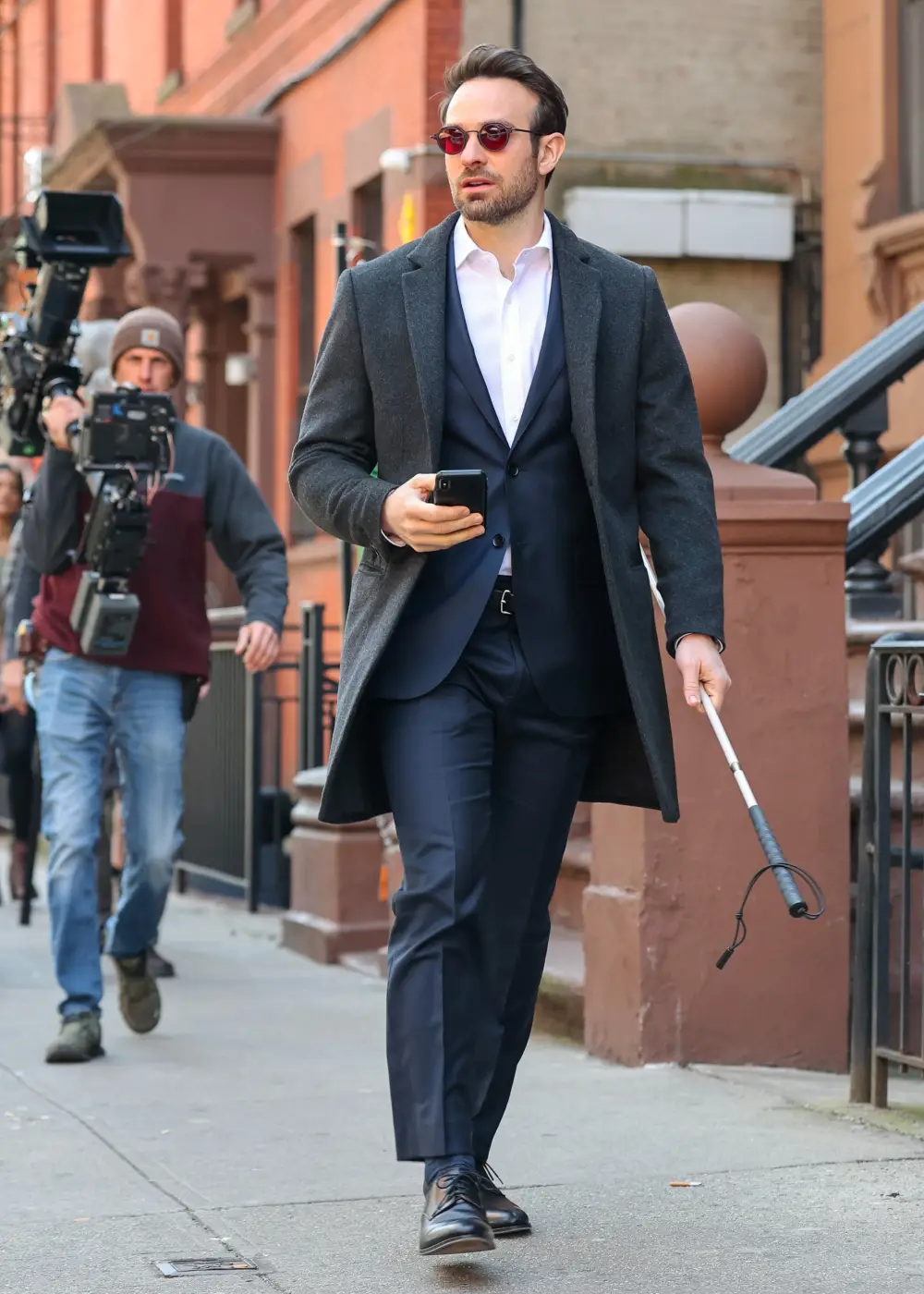 Celebrity Sightings In New York - March 21, 2023, Charlie Cox
