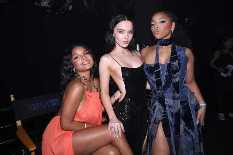 Halle Bailey Dove Cameron and Chloe Bailey Hot Pics 2023 MTV Video Music Awards VMAS