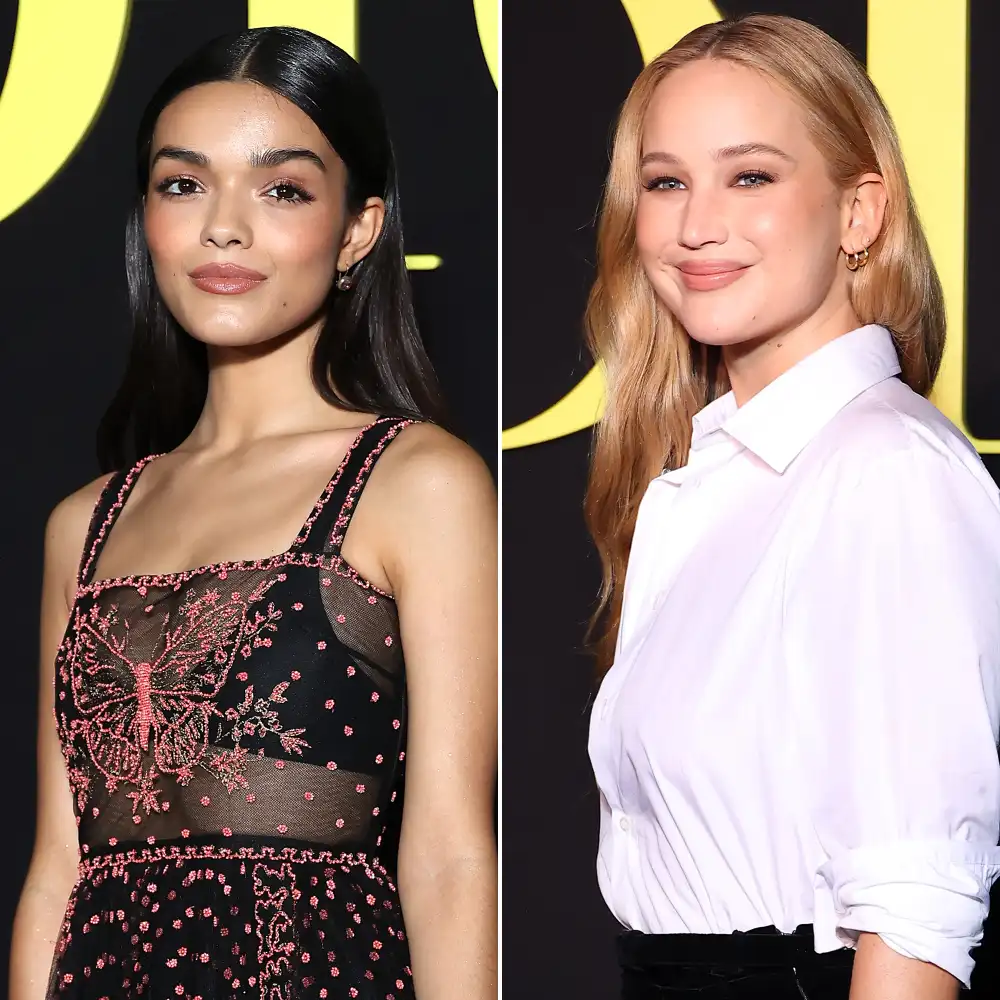 Hunger Games&rsquo; Stars Rachel Zegler and Jennifer Lawrence Meet in Paris: &lsquo;She&rsquo;s Actual Mother&rsquo;