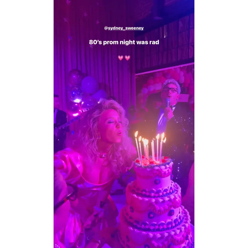 Inside Sydney Sweeney Prom-Themed Birthday Party