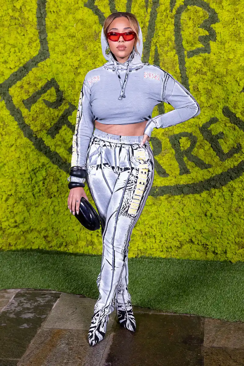 Jordyn Woods Hot Pics Moncler