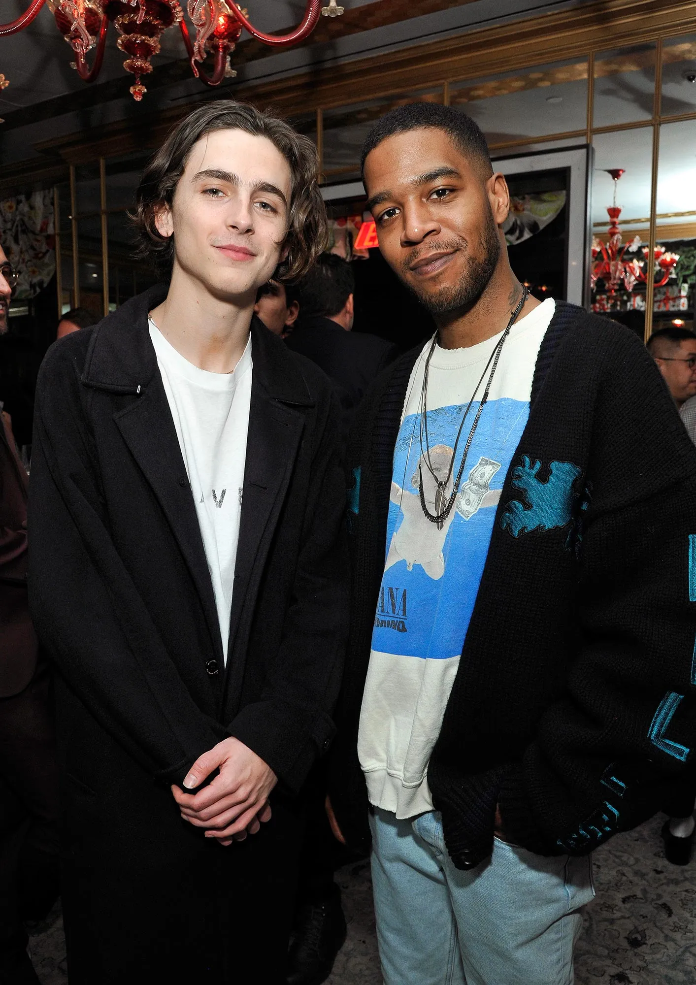 Kid Cudi Shuts Down Rumors Hes Feuding With Friend Timothee Chalamet Dont Believe the Gossip