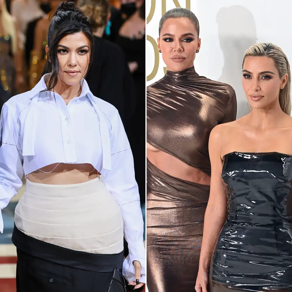 Kourtney Kardashian Disses Sisters&rsquo; Secret Group Chat Without Her: &lsquo;My Friends Are Ride or Dies&rsquo;