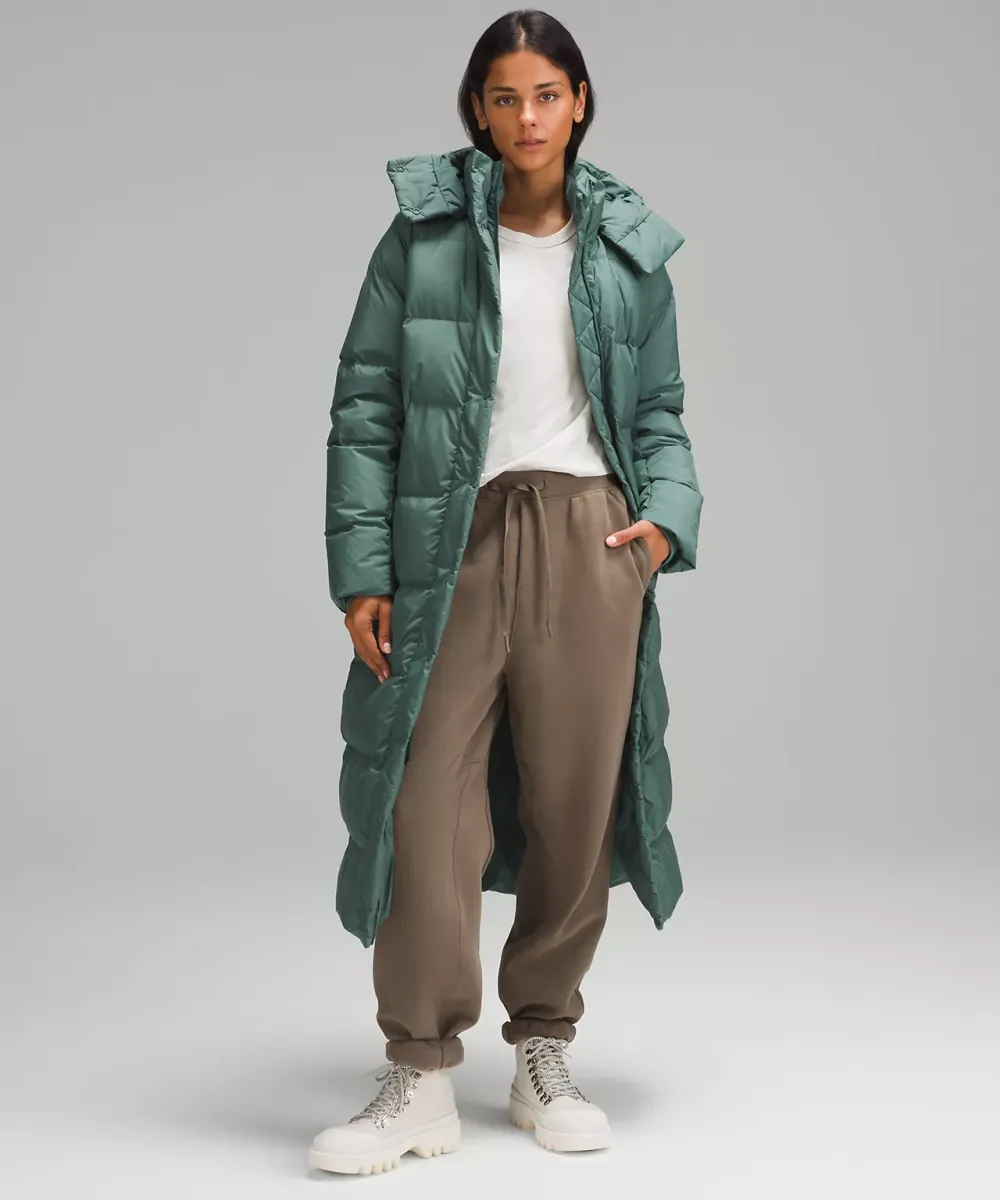 long puffer jacket