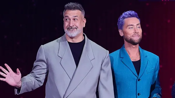 Lance Bass and Joey Fatone Break Down Natural NSync Reunion Who Knows What the Future Holds 439