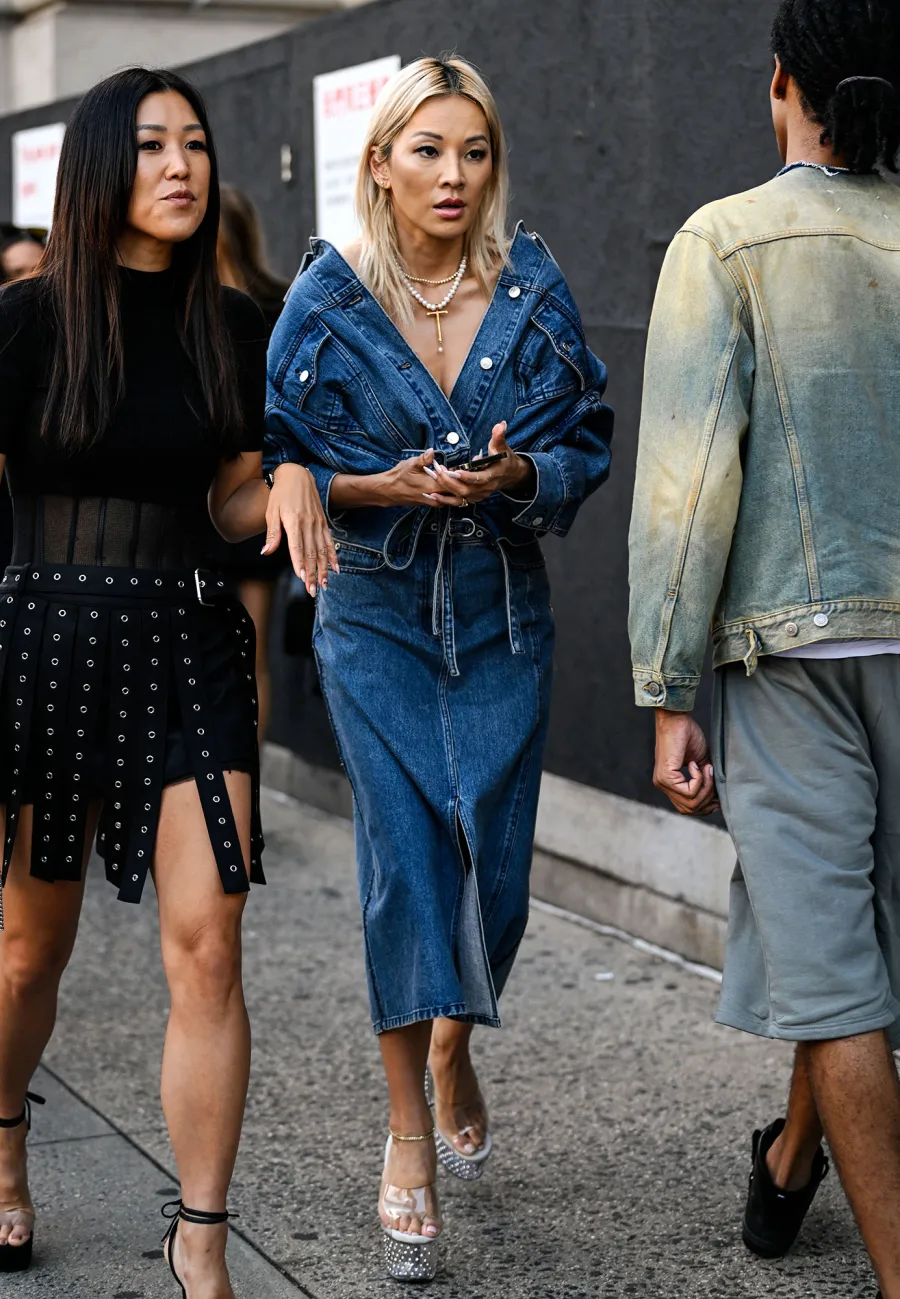 Laura Kim and Tina Leung New York Fashion Week NYFW 2023