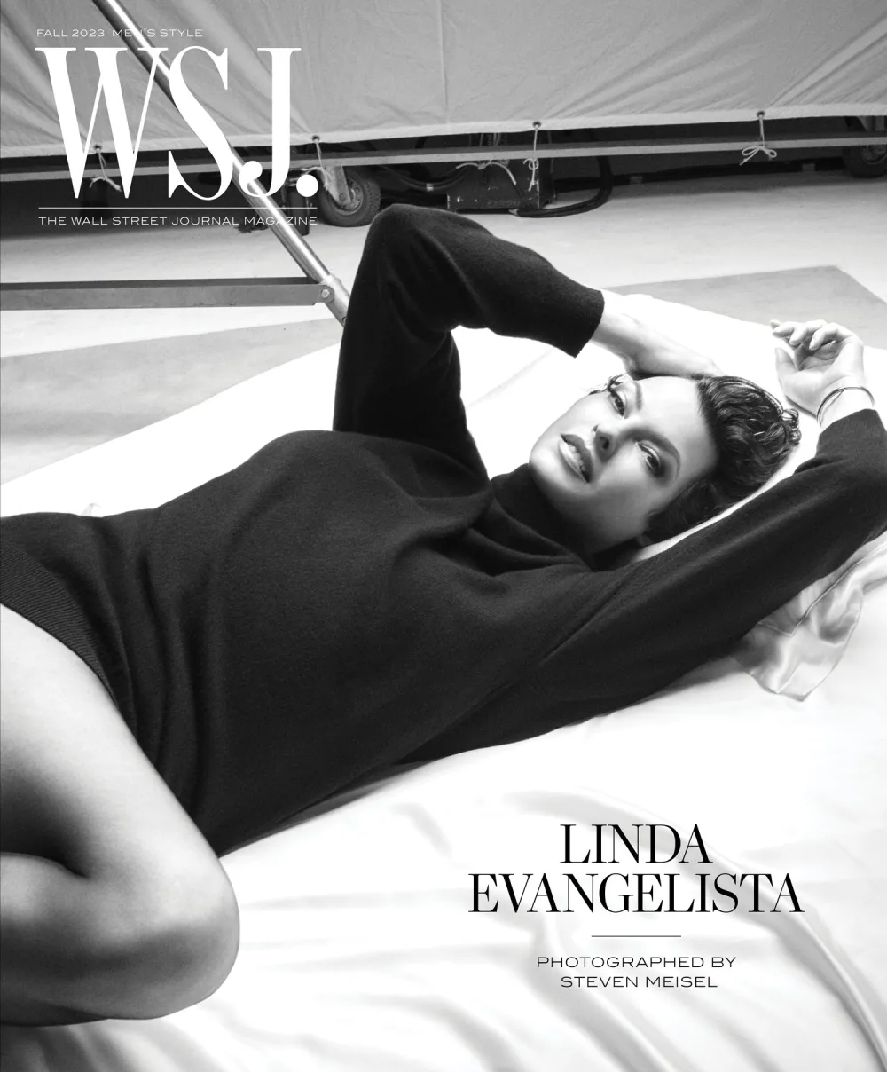 Linda Evangelista Was Diagnosed With Breast Cancer 2 Times in 5 Years Cover WSJ