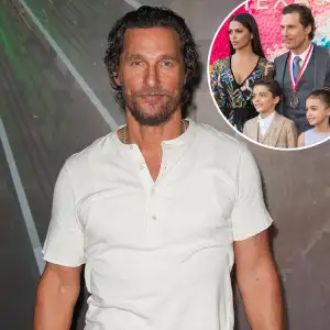 Matthew McConaughey Tells Not Good 1st Kiss to His Sons I Bled