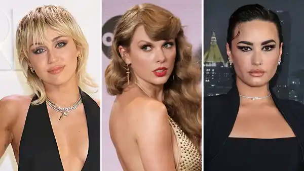 Miley Cyrus Says Taylor Swift Demi Lovato Pic Is Proof She Bisexual