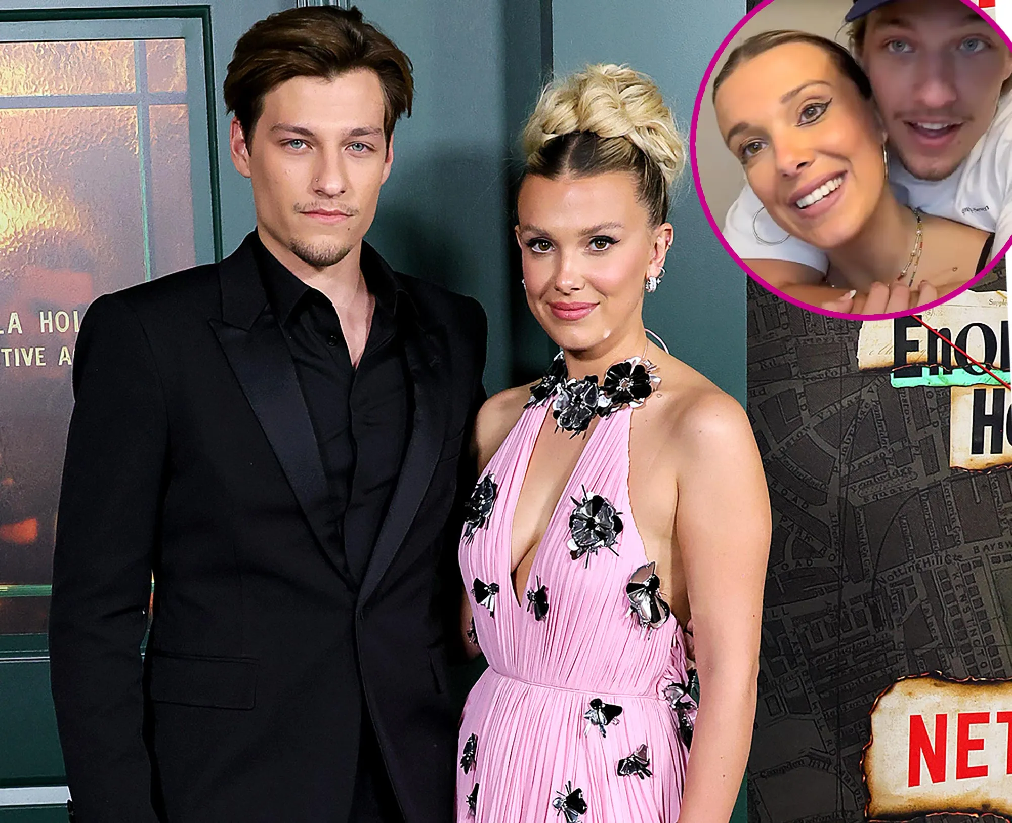 Millie Bobby Brown s Fiance Jake Bongiovi Hilariously Did Her Makeup Up Close It s Scary 325