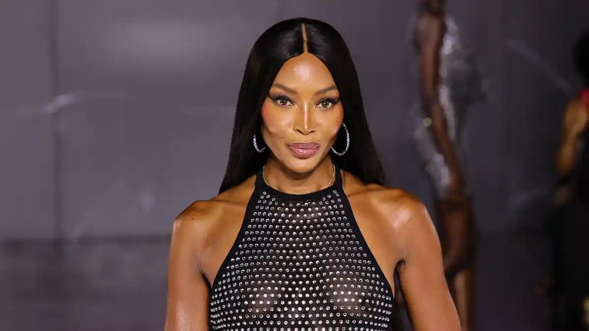 Naomi Campbell Struts Down Her PrettyLittleThing Runway