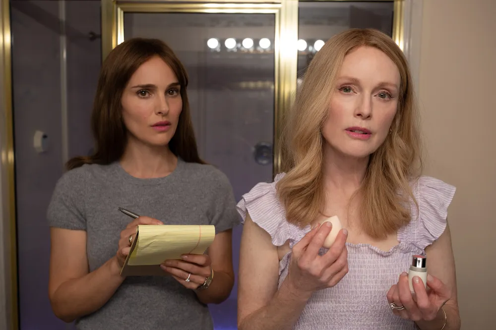 Julianne Moore and Natalie Portman in 'May December'