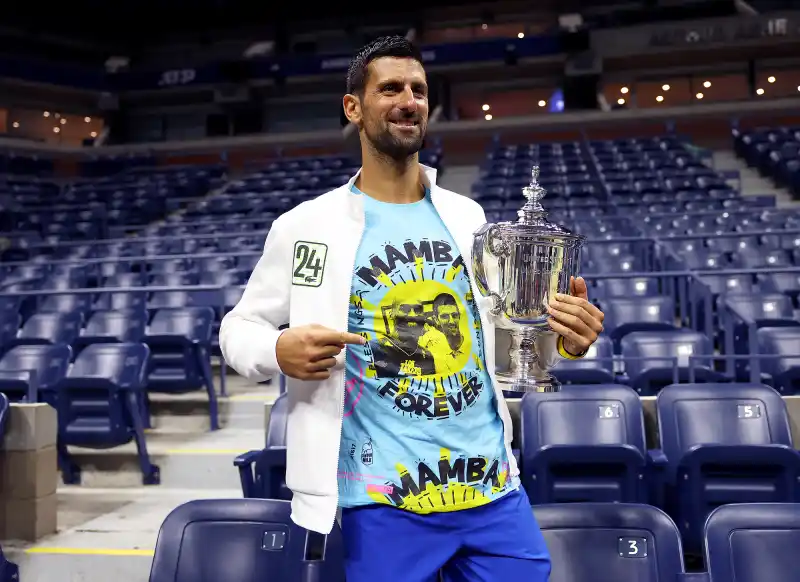 Novak Djokovic Says He Felt Late Friend Kobe Bryant's 'Spirit' During 2023 U.S. Open Men's Final