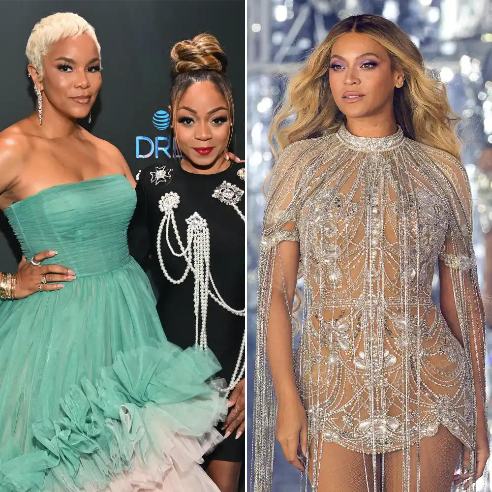 Original Destiny&rsquo;s Child Members LaTavia Roberson and LeToya Luckett Support Beyonce at Houston Show