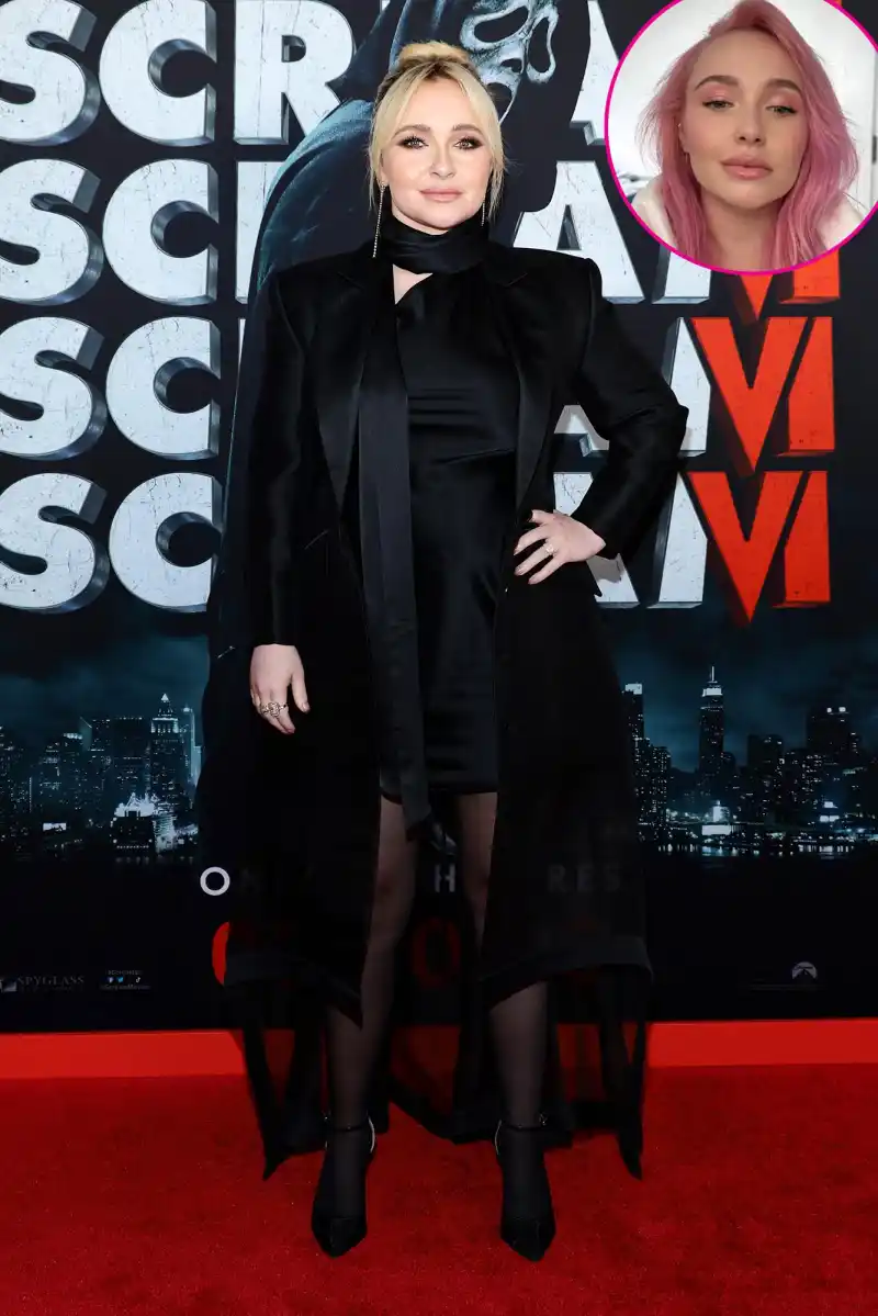 Promo Hayden Panettiere Debuts Pink Hair