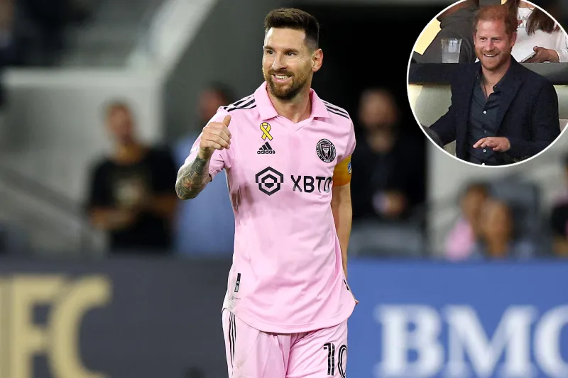 Promo Prince Harry Is on the Edge of His Seat Watching Messi Game 3