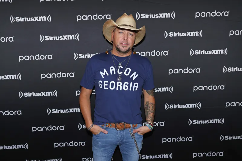 Protesters Burn the Flag Outside Jason Aldean Show