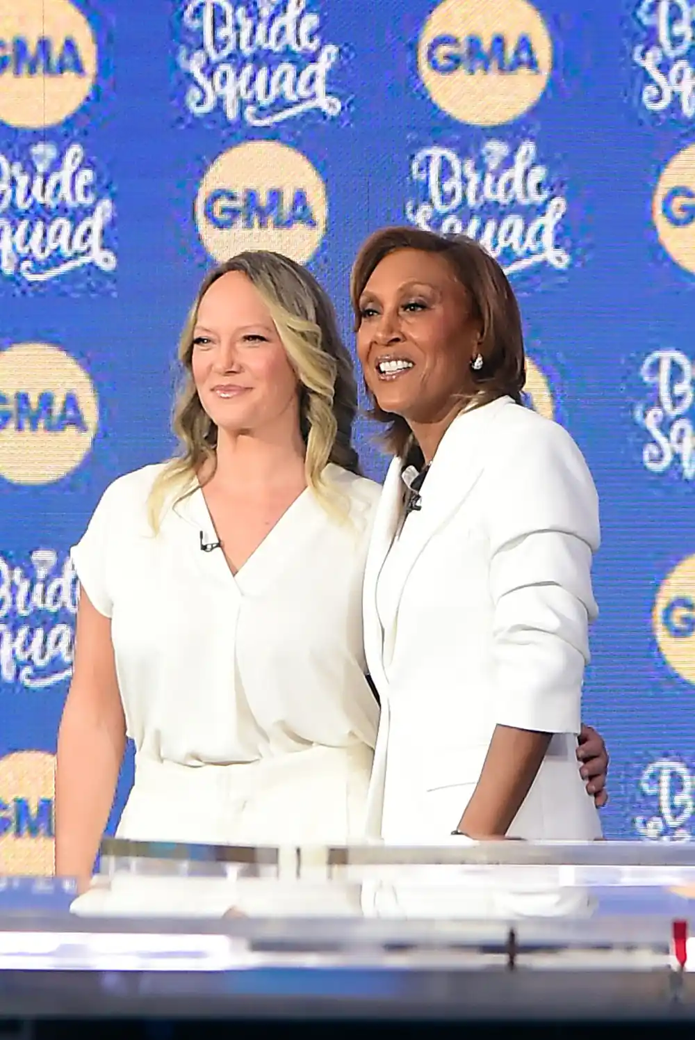 Robin Roberts and Amber Laign