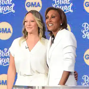Robin Roberts and Amber Laign