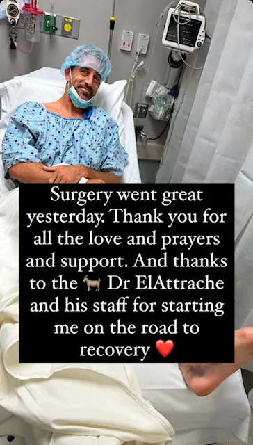 Aaron Rodgers post surgery September 2023