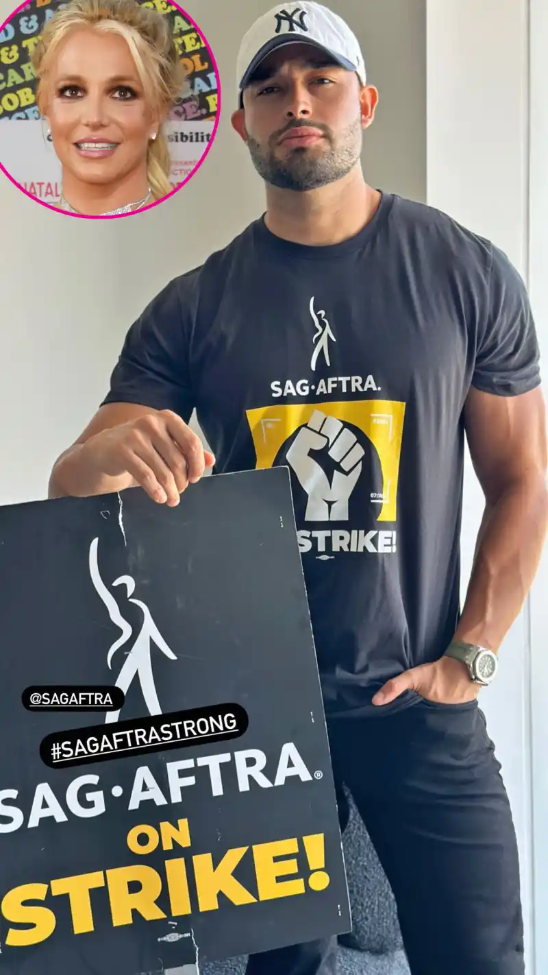 Sam Asghari Strikes With SAG-AFTRA After Britney Spears Split