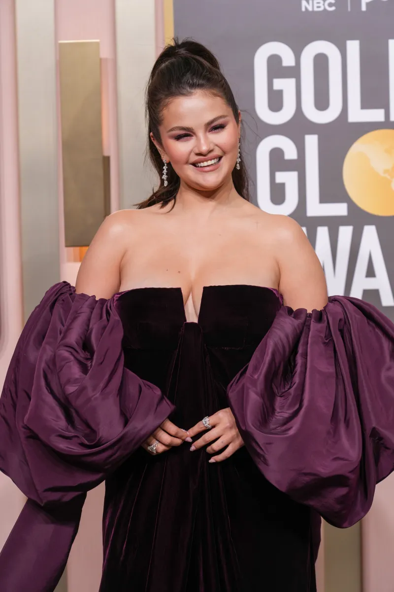 Selena Gomez Poses in One Piece