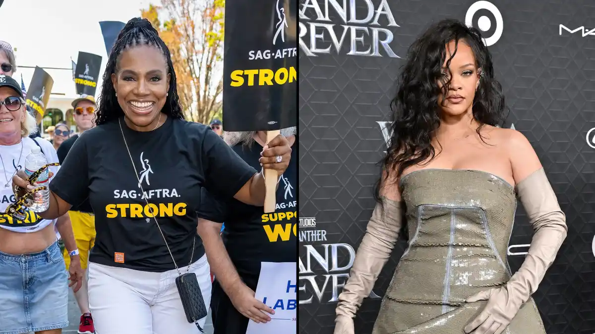 Sheryl Lee Ralph fires up SAG strike rally with passioned speech featuring Rihanna lyrics