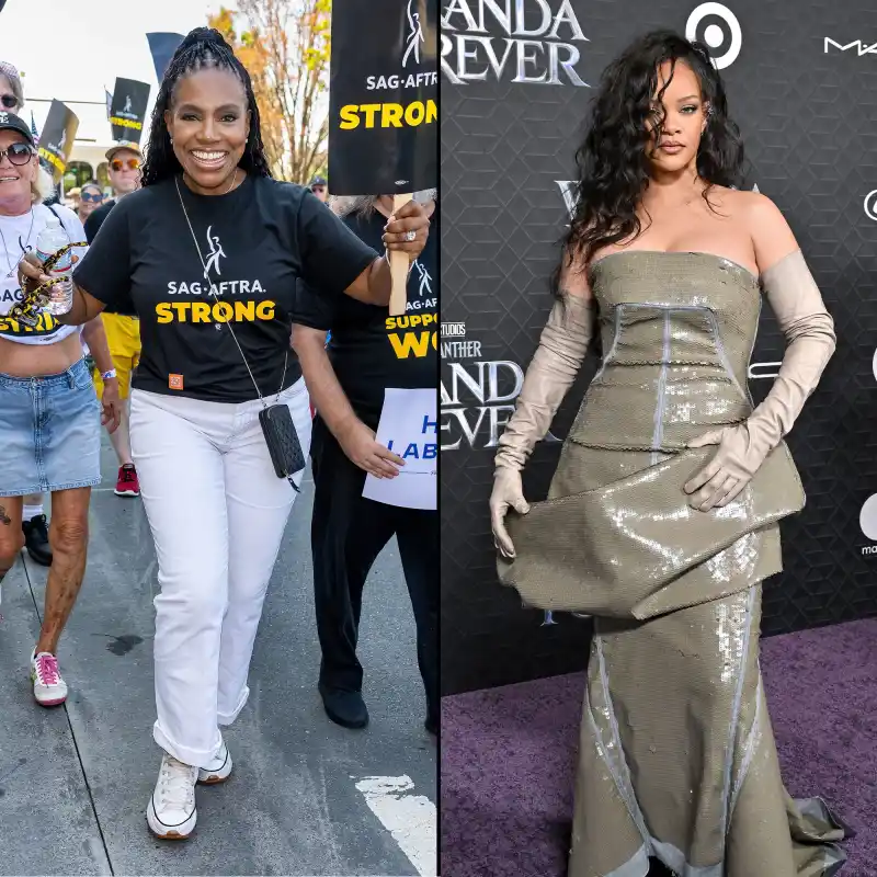 Sheryl Lee Ralph fires up SAG strike rally with passioned speech featuring Rihanna lyrics