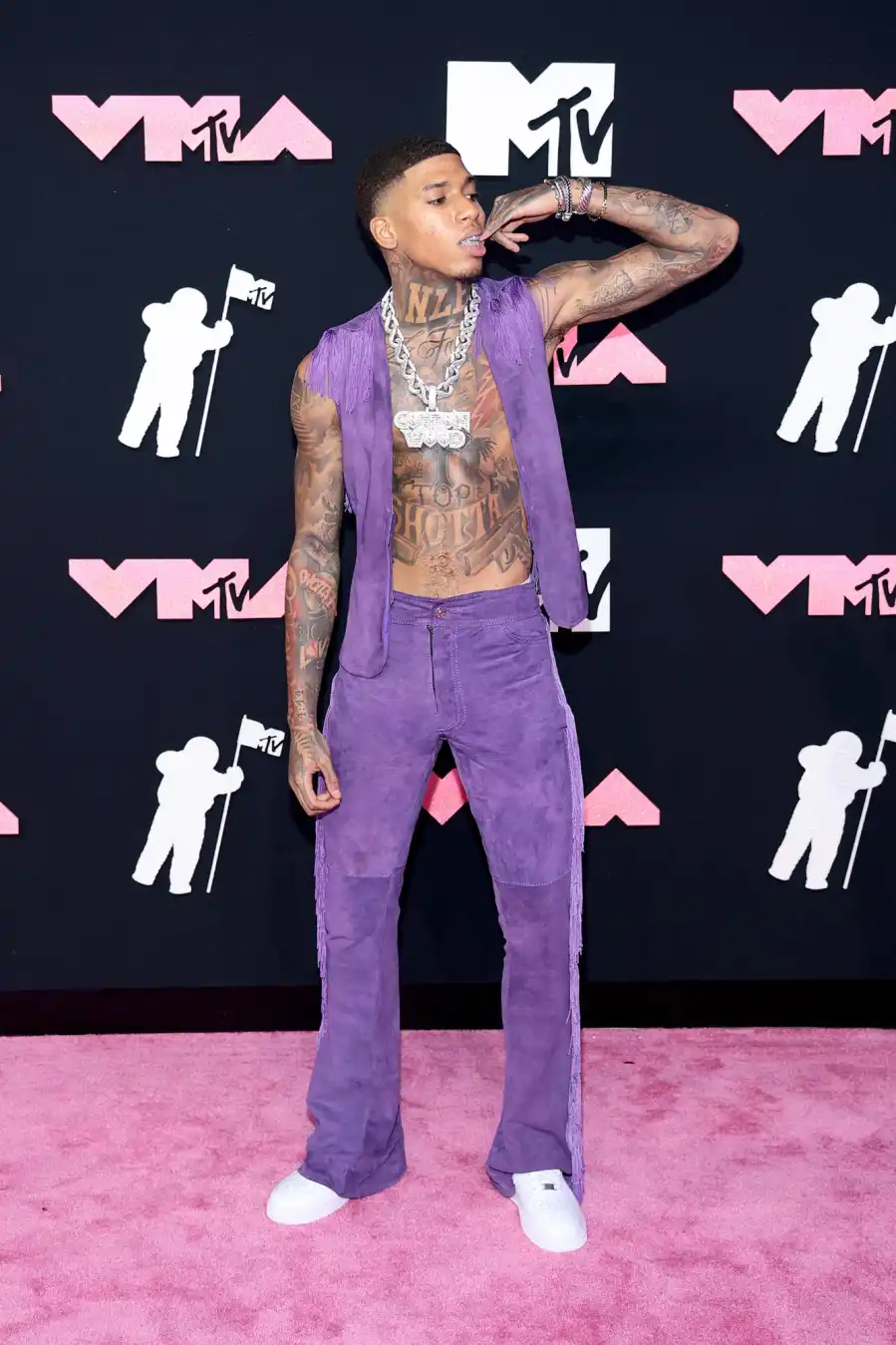 VMA 2023 Red Carpet Arrivals 395 NLE Choppa