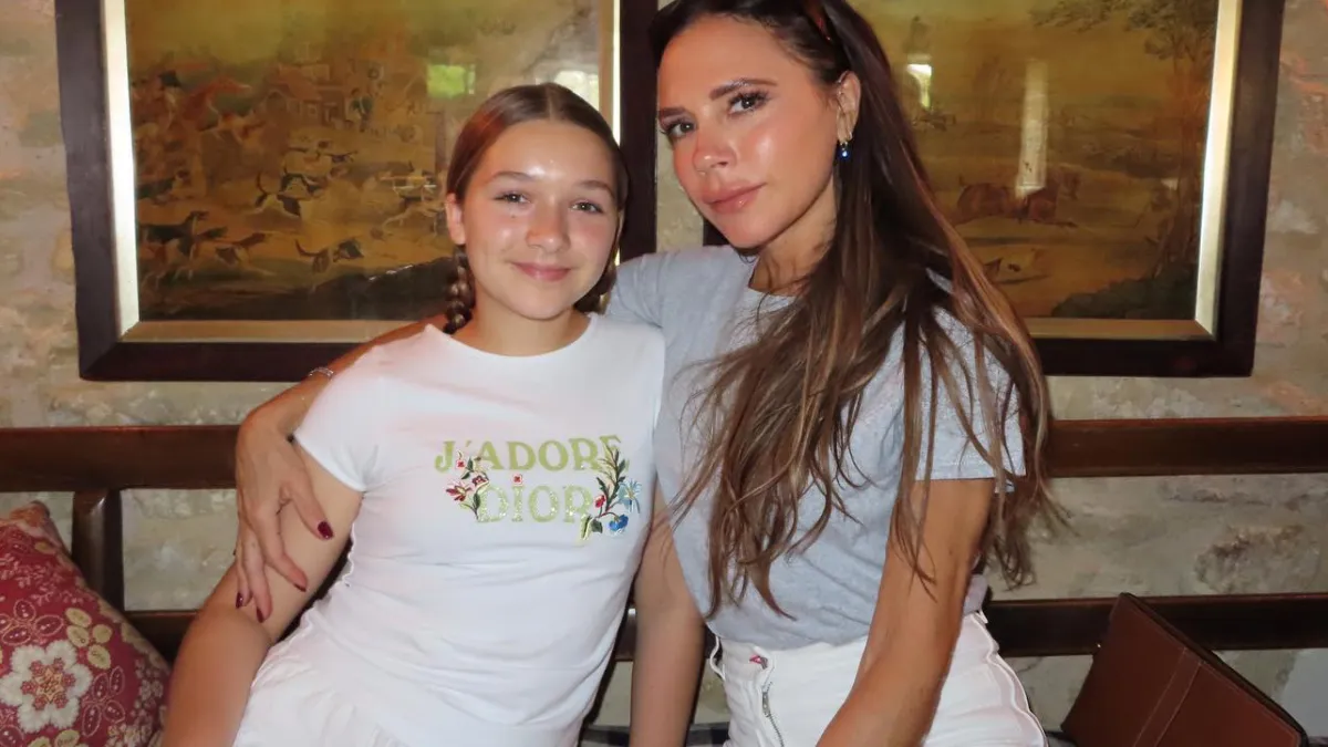 Victoria Beckham's Daughter Harper Trolls Her Cooking Skills: 'You Can't Even Make Cereal'
