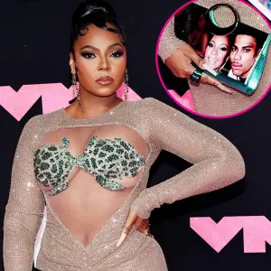 ashanti wears purse with nelly s face on it 515 520