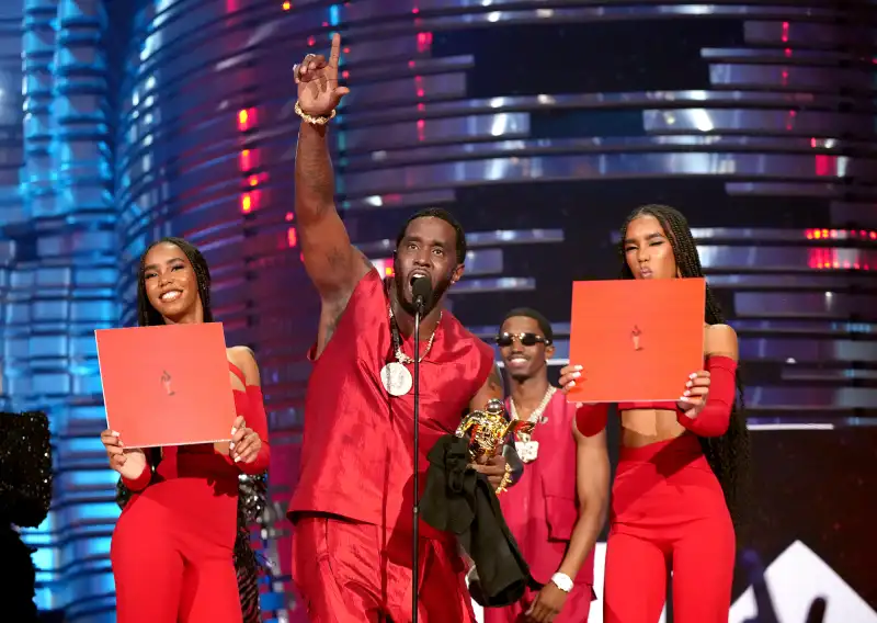 Diddy Receives Global Icon Award at 2023 MTV Video Music Awards